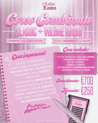 Corso Classic + Volume Russo | 2 Giorni